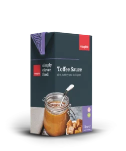 tub of toffee sauce